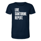 LIVE. SANTORINI. REPEAT. - Organic Shirt