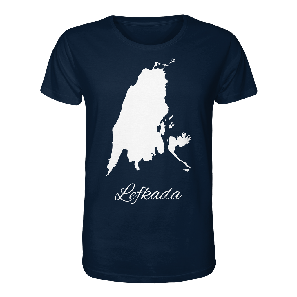 Lefkada Silhouette Griechenland - Organic Shirt