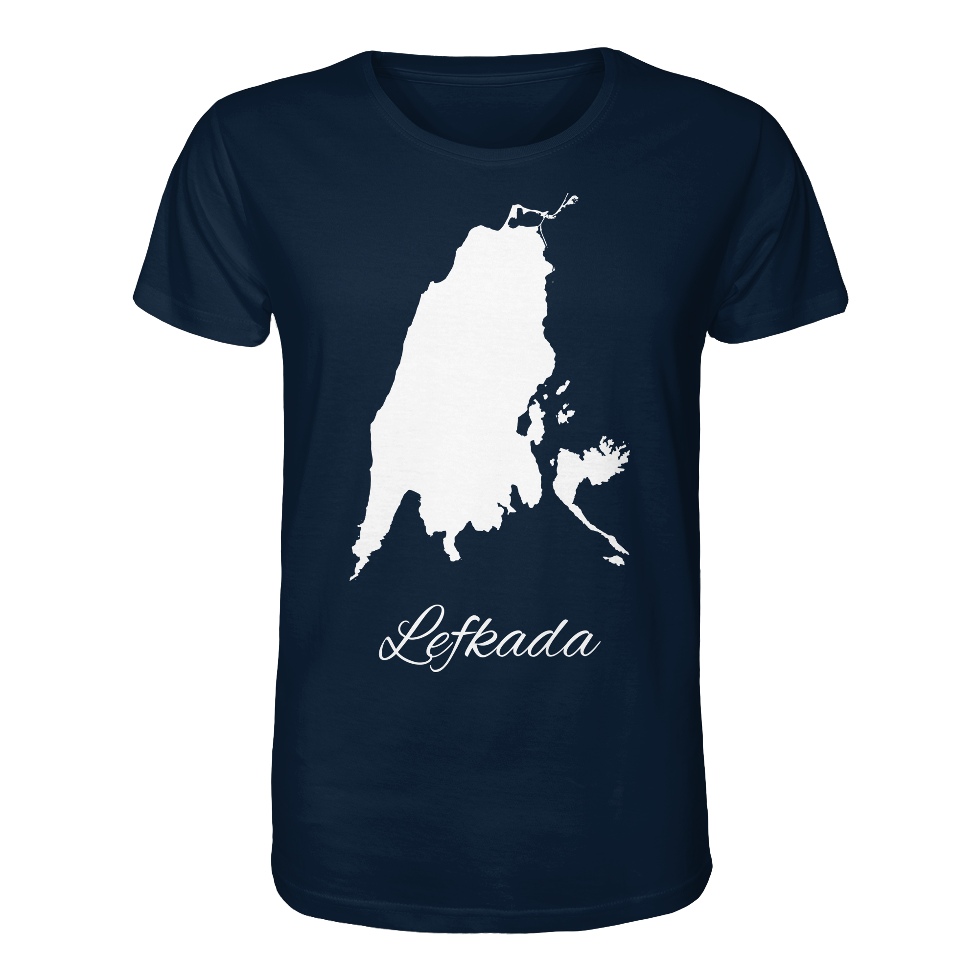 Lefkada Silhouette Griechenland - Organic Shirt
