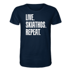 LIVE. SKIATHOS. REPEAT. - Organic Shirt