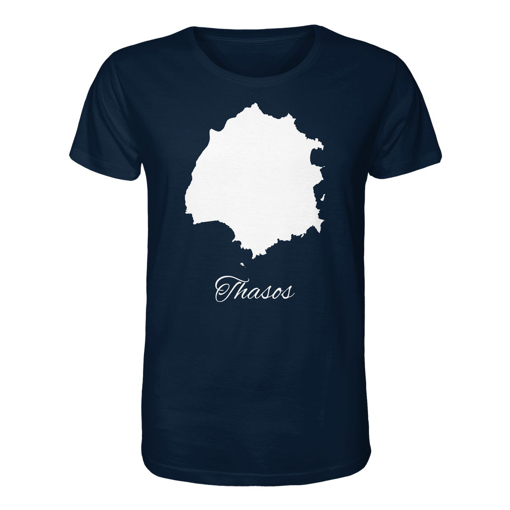 Thasos Silhouette Griechenland - Organic Shirt