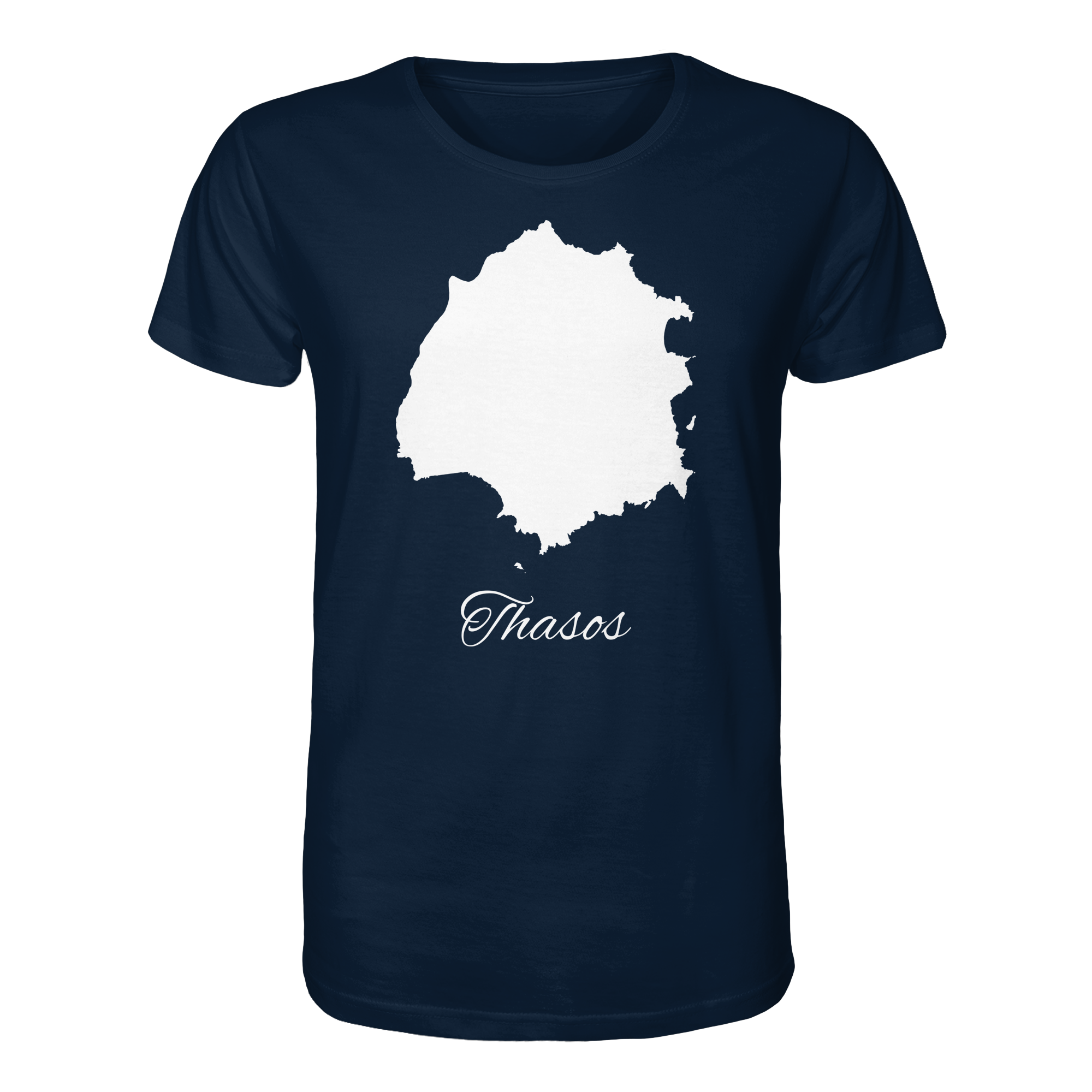 Thasos Silhouette Griechenland - Organic Shirt