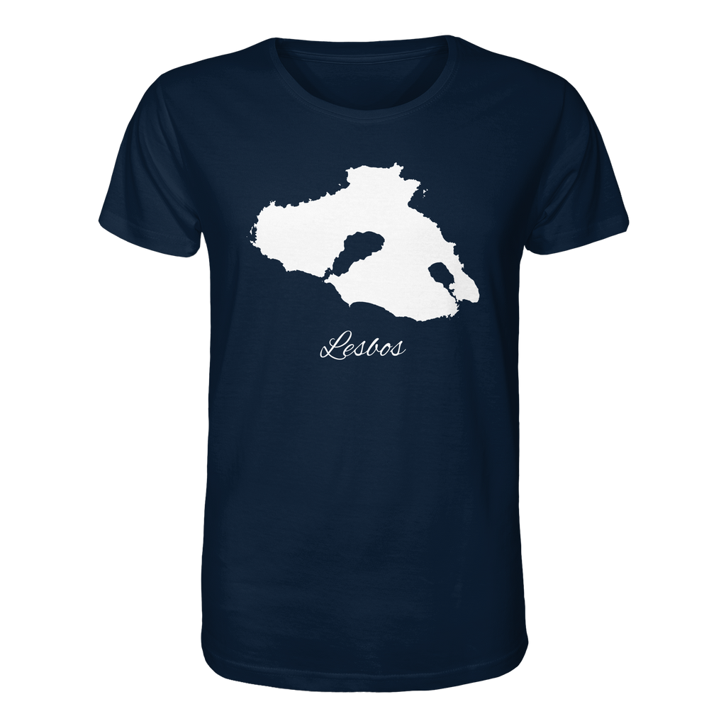 Lesbos Silhouette Griechenland - Organic Shirt