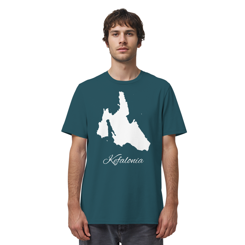Kefalonia Silhouette Griechenland - Organic Shirt