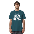 Trinke ich Raki träume ich von Kreta - Organic Shirt
