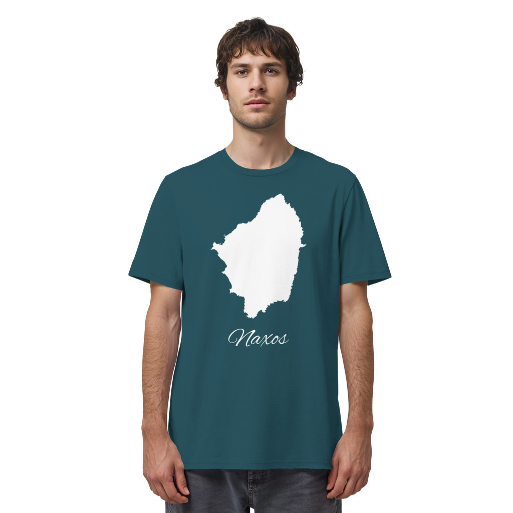 Naxos Silhouette Griechenland - Organic Shirt