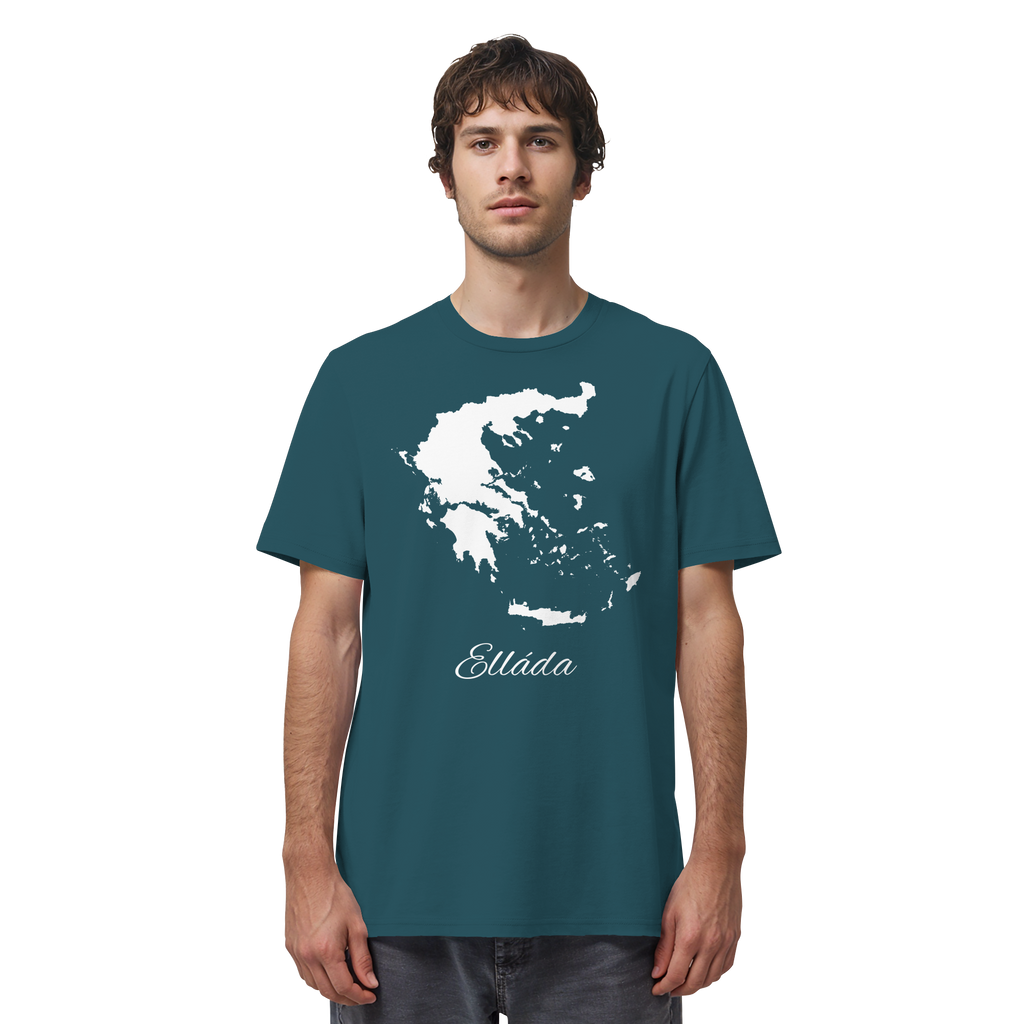 Ellada Silhouette Griechenland - Organic Shirt