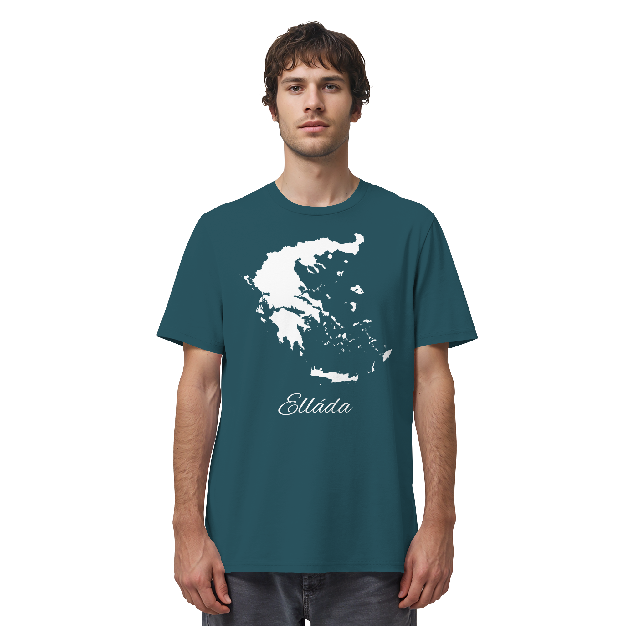 Ellada Silhouette Griechenland - Organic Shirt