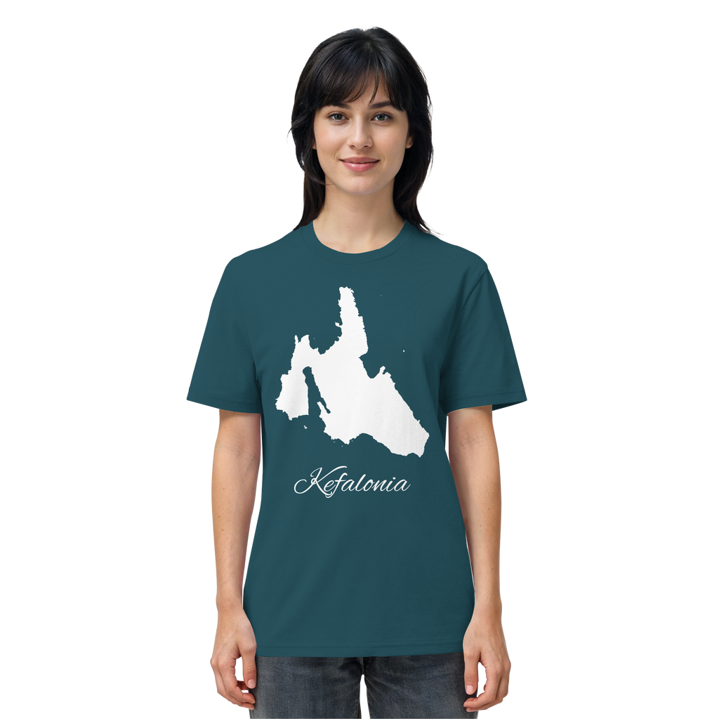Kefalonia Silhouette Griechenland - Organic Shirt