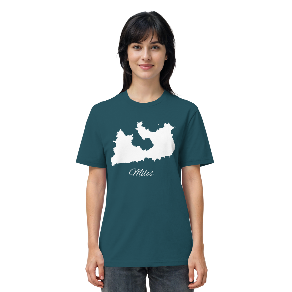 Milos Silhouette Griechenland - Organic Shirt