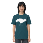 Samos Silhouette Griechenland - Organic Shirt