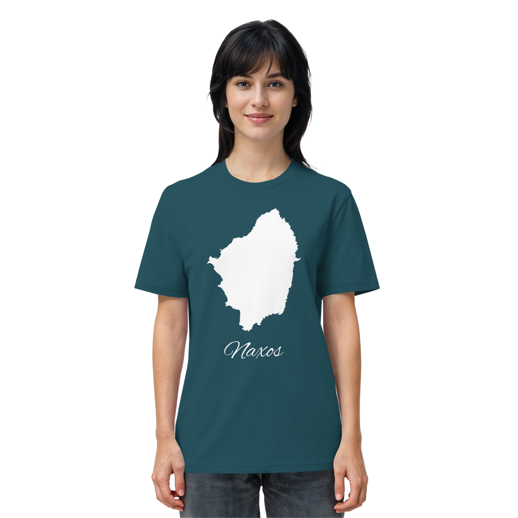 Naxos Silhouette Griechenland - Organic Shirt