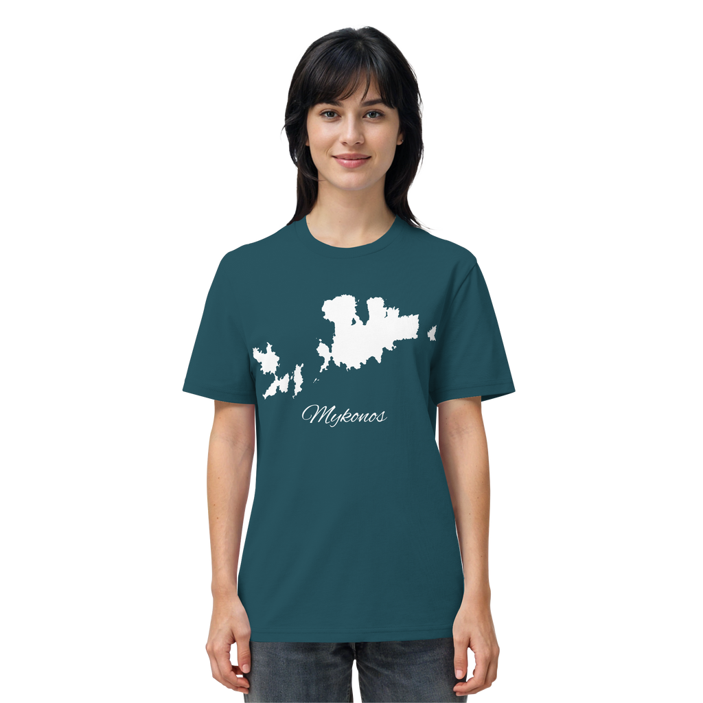 Mykonos Silhouette Griechenland - Organic Shirt