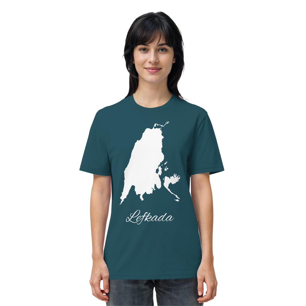 Lefkada Silhouette Griechenland - Organic Shirt