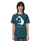 Santorin Silhouette Griechenland - Organic Shirt
