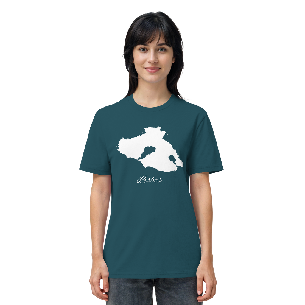 Lesbos Silhouette Griechenland - Organic Shirt