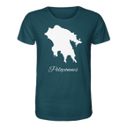 Peloponnes Silhouette Griechenland - Organic Shirt