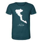 Korfu Silhouette Griechenland - Organic Shirt