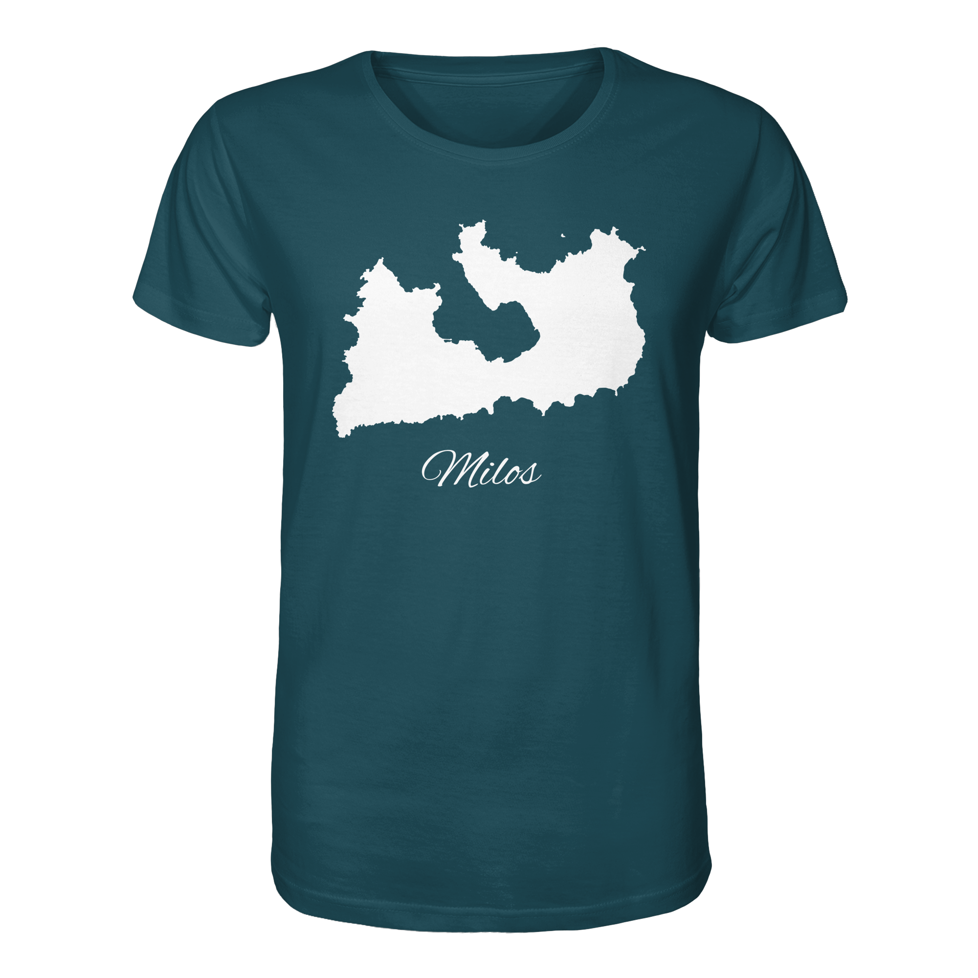 Milos Silhouette Griechenland - Organic Shirt