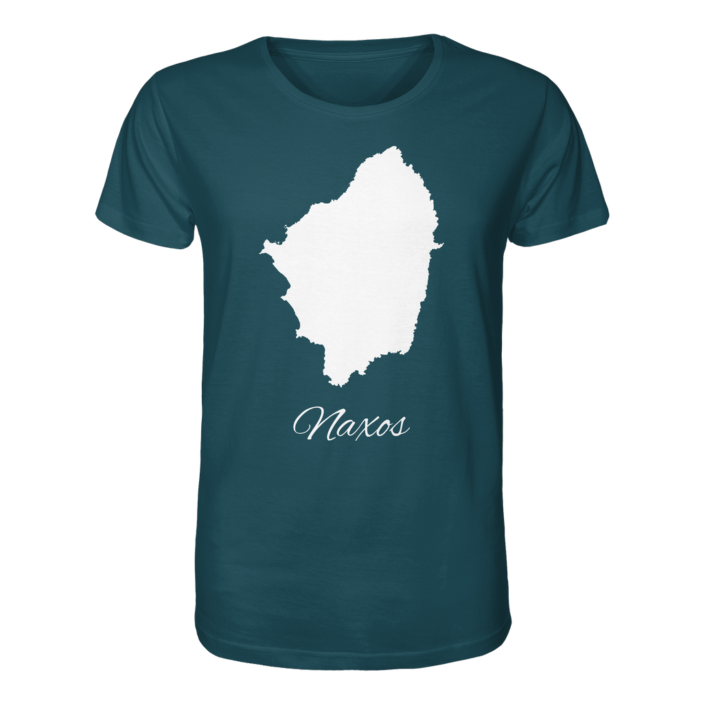 Naxos Silhouette Griechenland - Organic Shirt