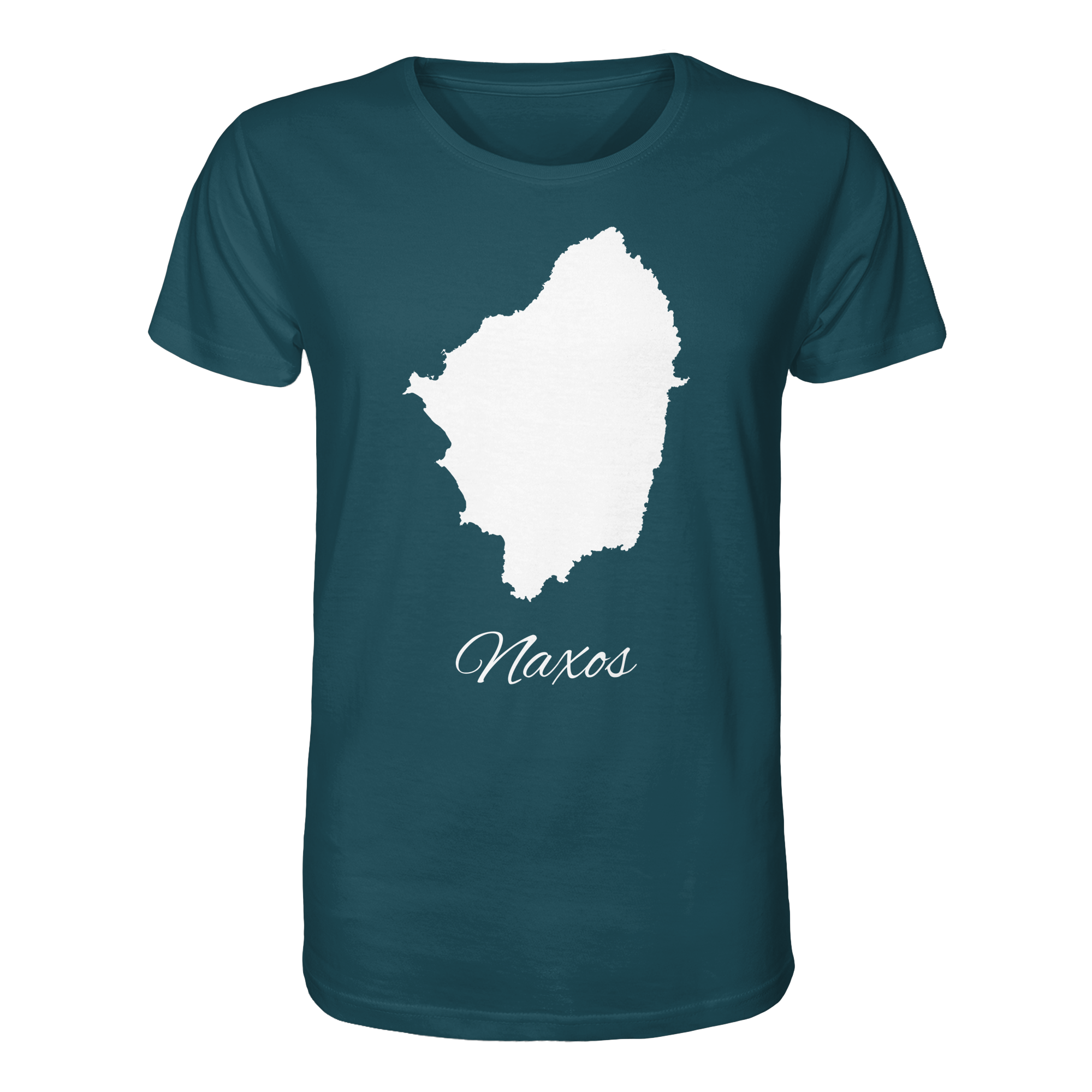 Naxos Silhouette Griechenland - Organic Shirt