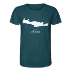 Kreta Silhouette Griechenland - Organic Shirt