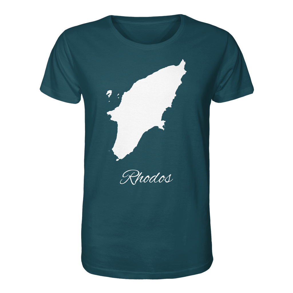 Rhodos Silhouette Griechenland - Organic Shirt