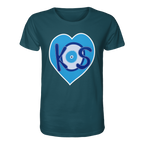 Kos - Blaues Herz - Organic Shirt