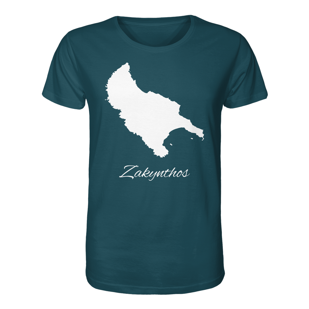 Zakynthos Silhouette Griechenland - Organic Shirt