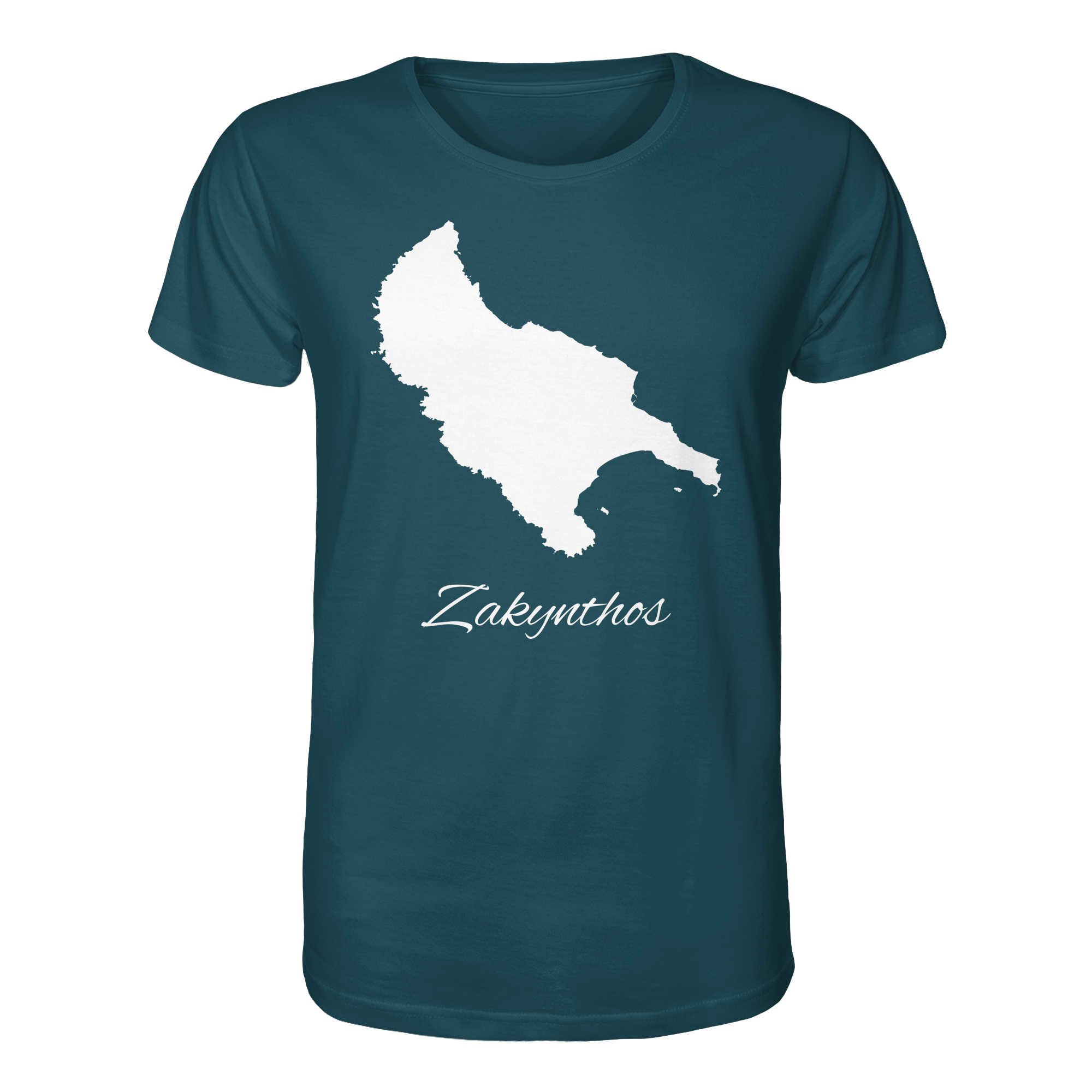 Zakynthos Silhouette Griechenland - Organic Shirt