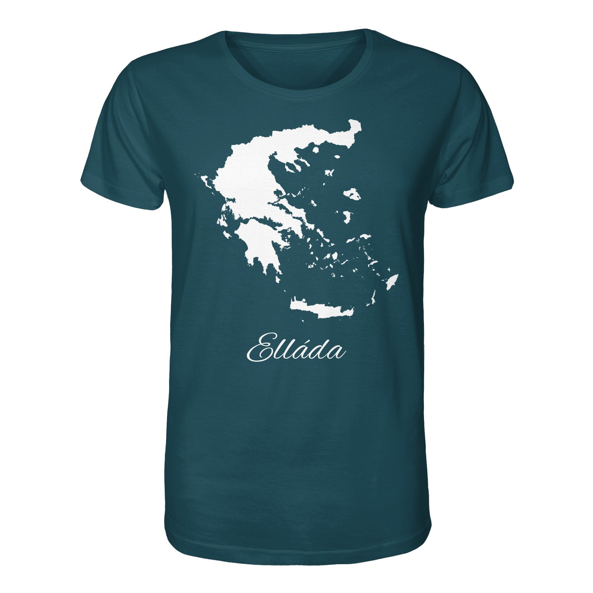 Ellada Silhouette Griechenland - Organic Shirt