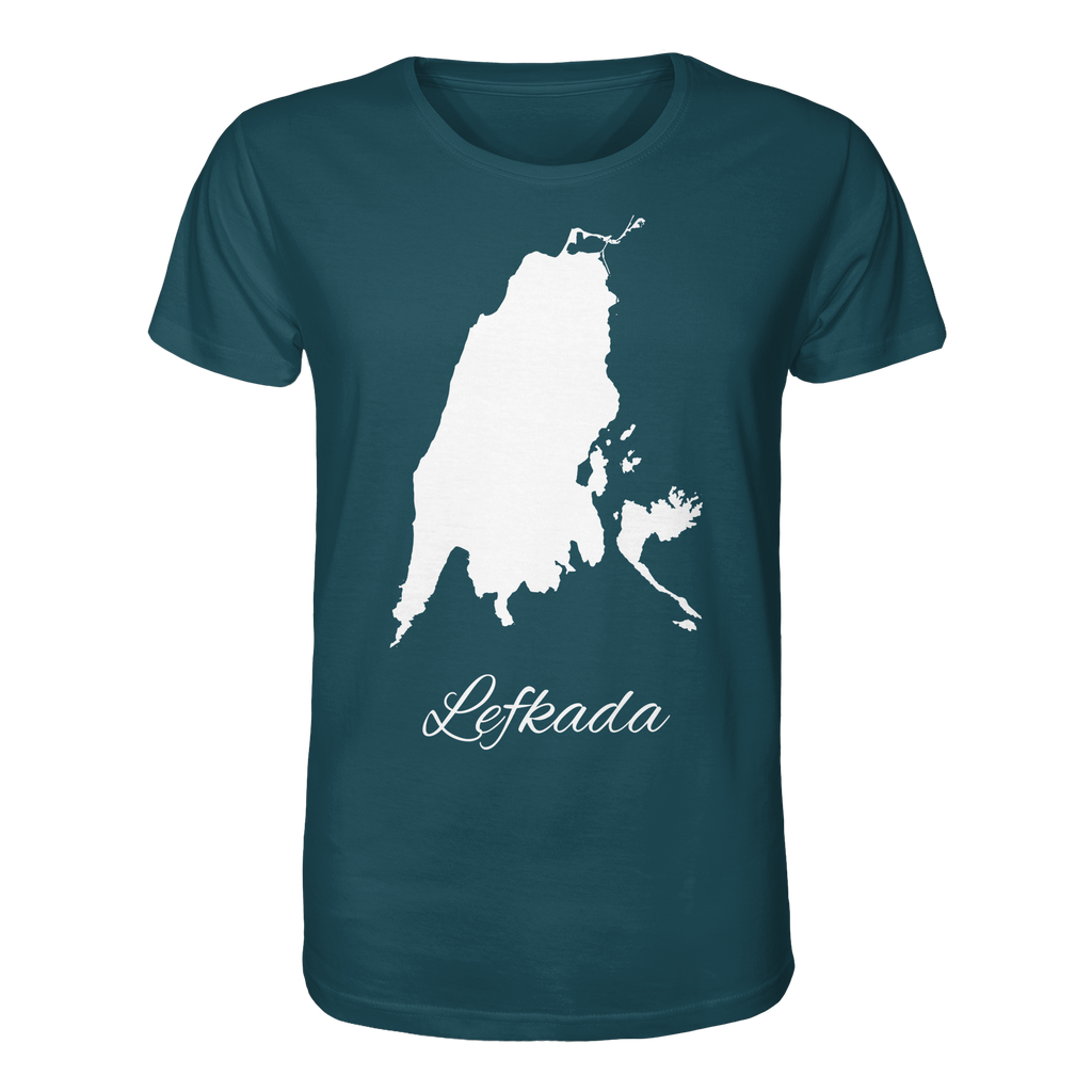 Lefkada Silhouette Griechenland - Organic Shirt