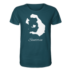 Santorin Silhouette Griechenland - Organic Shirt