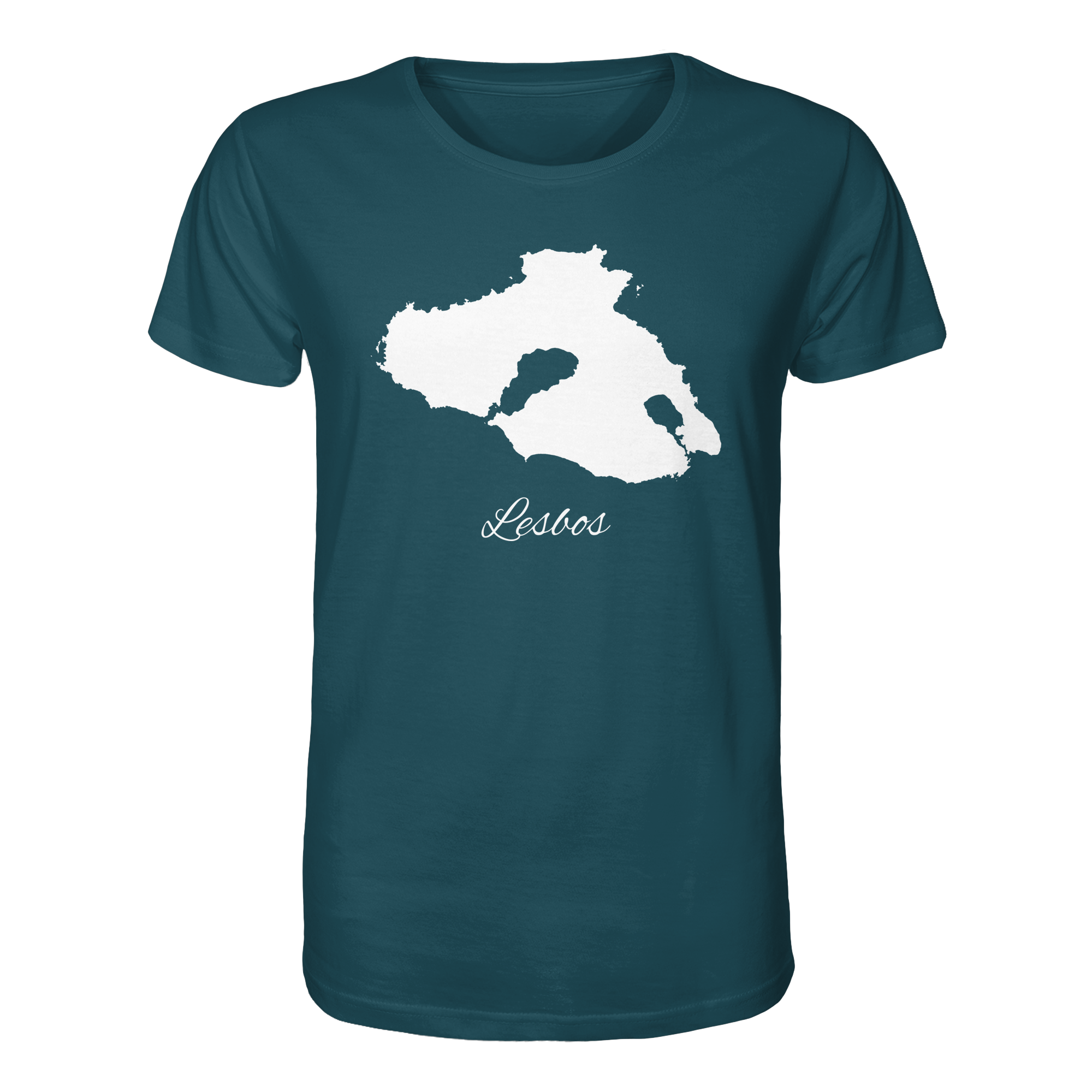 Lesbos Silhouette Griechenland - Organic Shirt