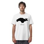 Samos Silhouette Griechenland - Organic Shirt