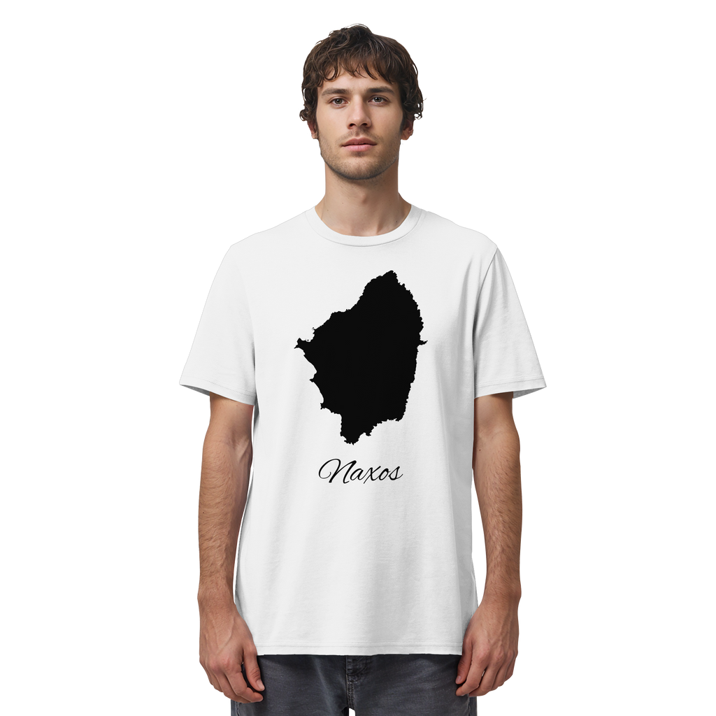 Naxos Silhouette Griechenland - Organic Shirt