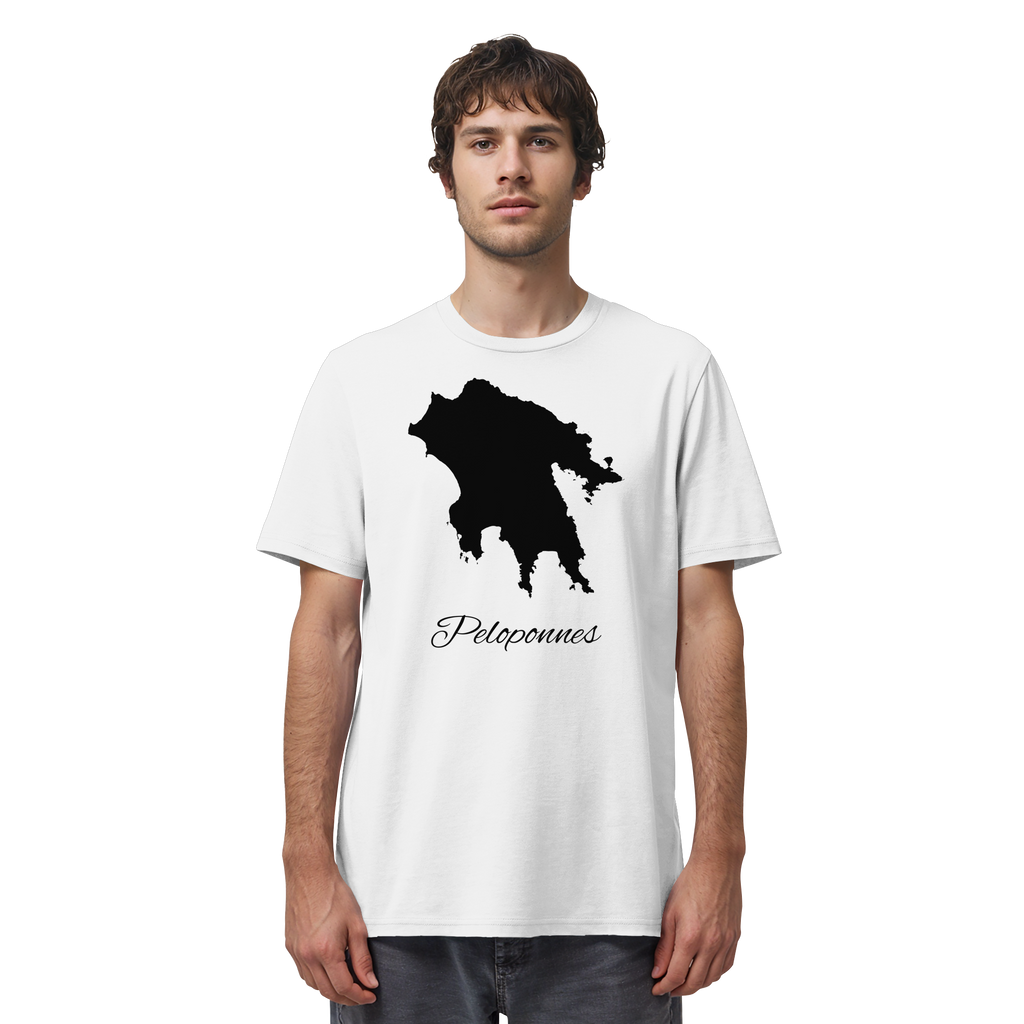 Peloponnes Silhouette Griechenland - Organic Shirt