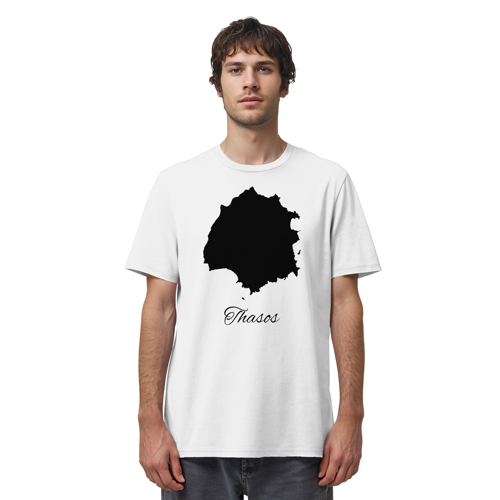 Thasos Silhouette Griechenland - Organic Shirt