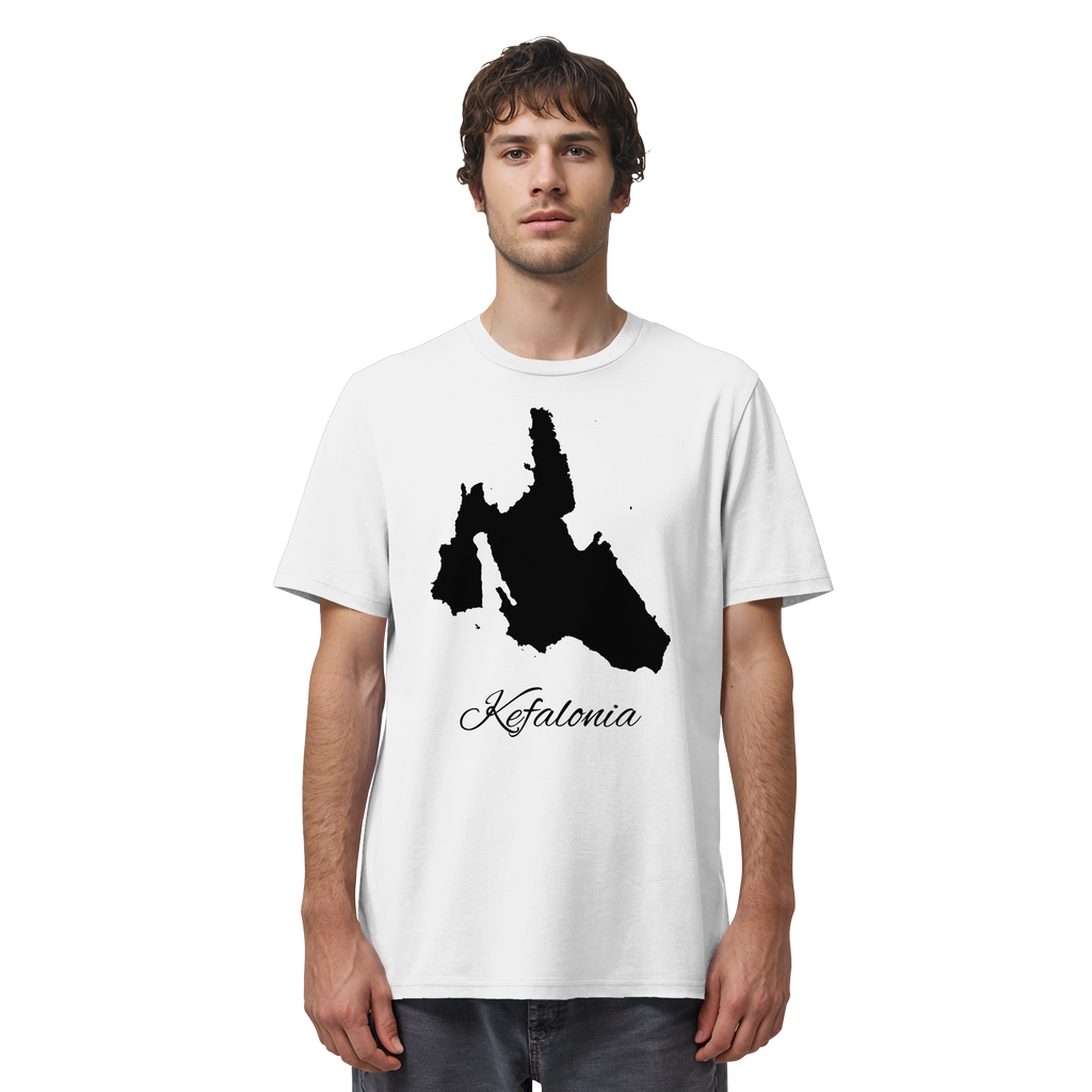 Kefalonia Silhouette Griechenland - Organic Shirt