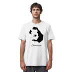 Santorin Silhouette Griechenland - Organic Shirt