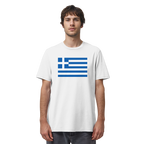 Griechenland Flagge - Organic Shirt