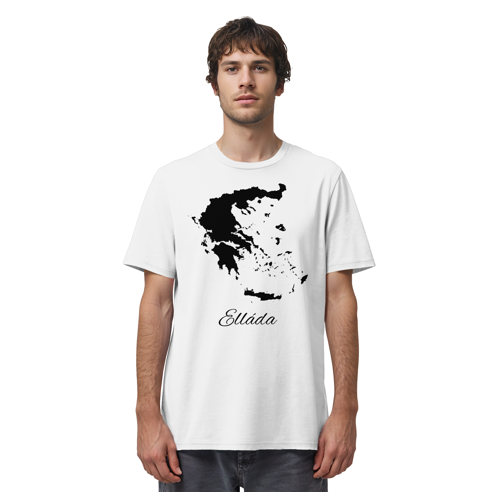 Ellada Silhouette Griechenland - Organic Shirt