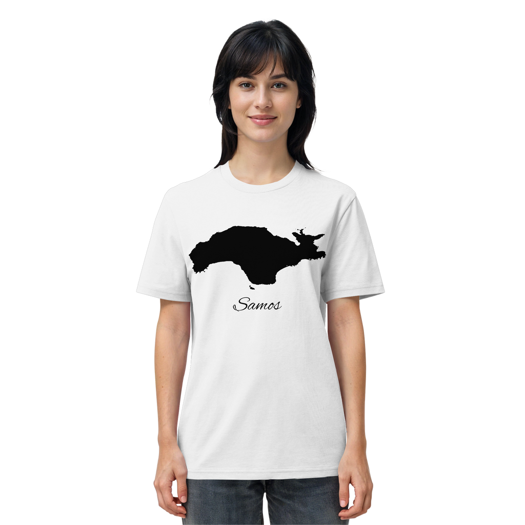 Samos Silhouette Griechenland - Organic Shirt