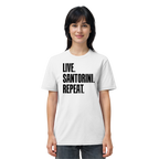 LIVE. SANTORINI. REPEAT. - Organic Shirt