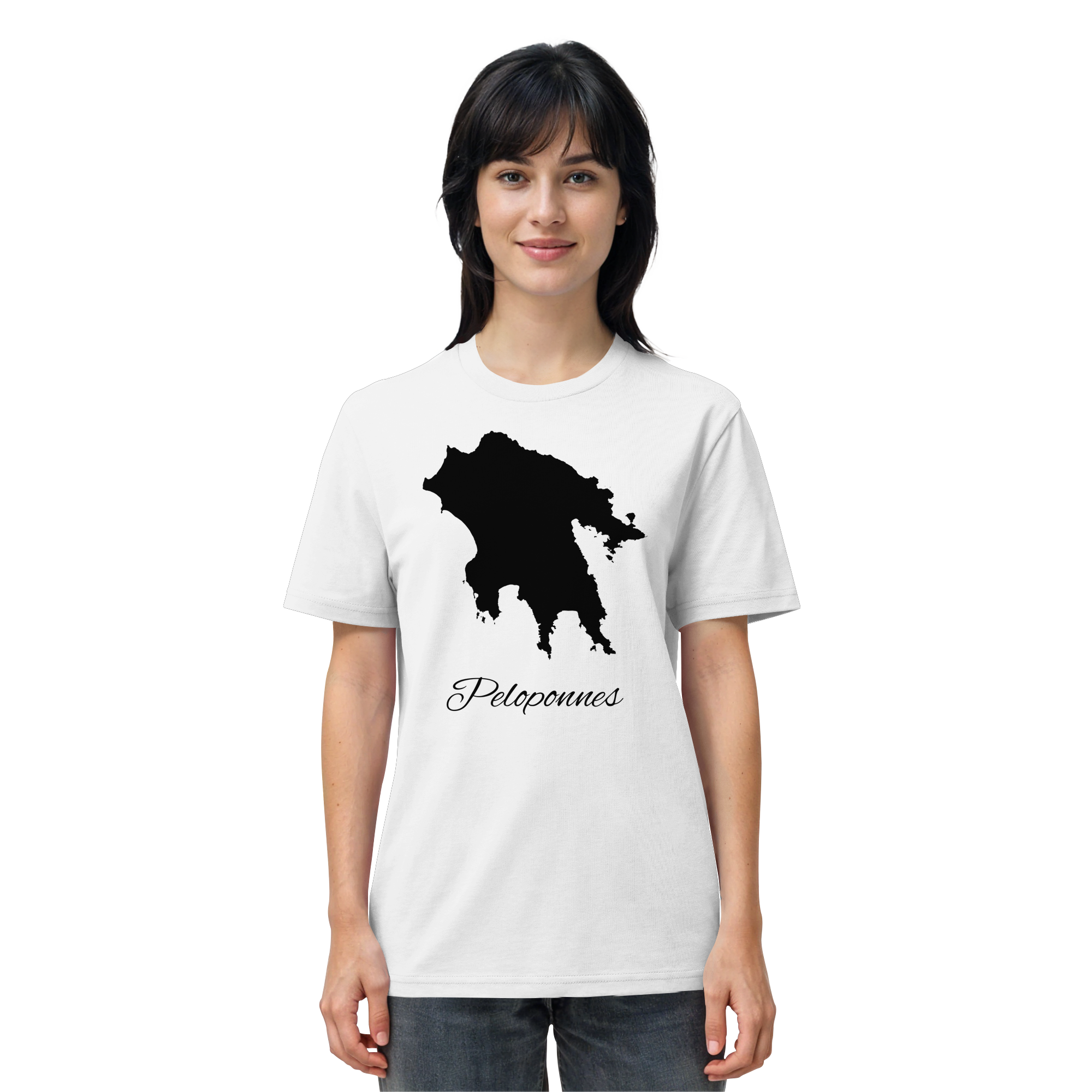 Peloponnes Silhouette Griechenland - Organic Shirt