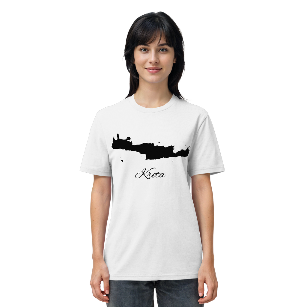 Kreta Silhouette Griechenland - Organic Shirt