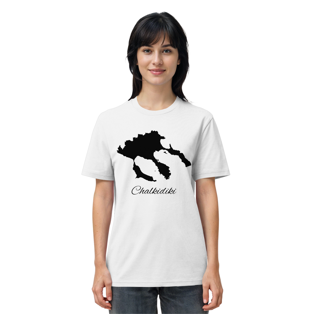 Chalkidiki Silhouette Griechenland - Organic Shirt