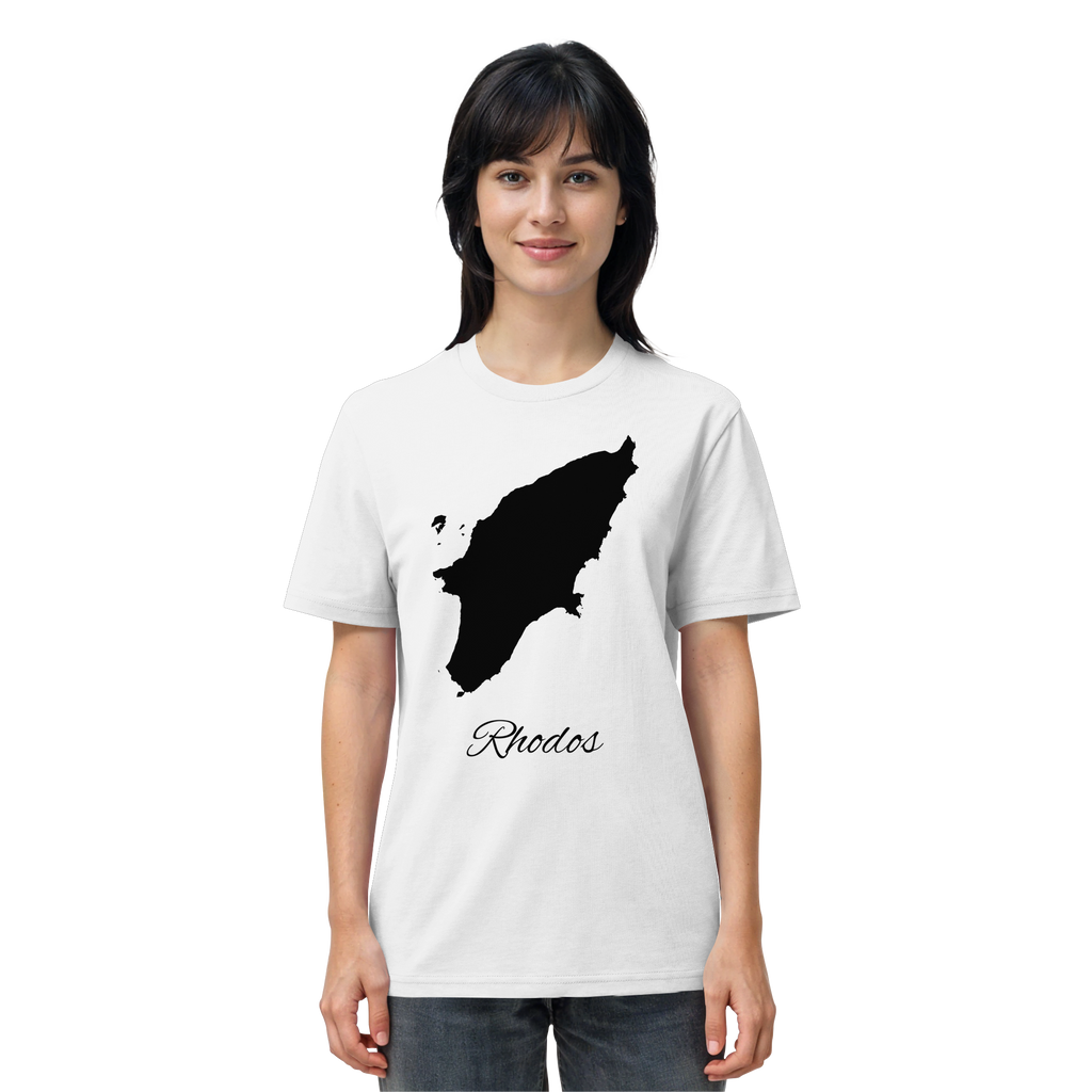 Rhodos Silhouette Griechenland - Organic Shirt