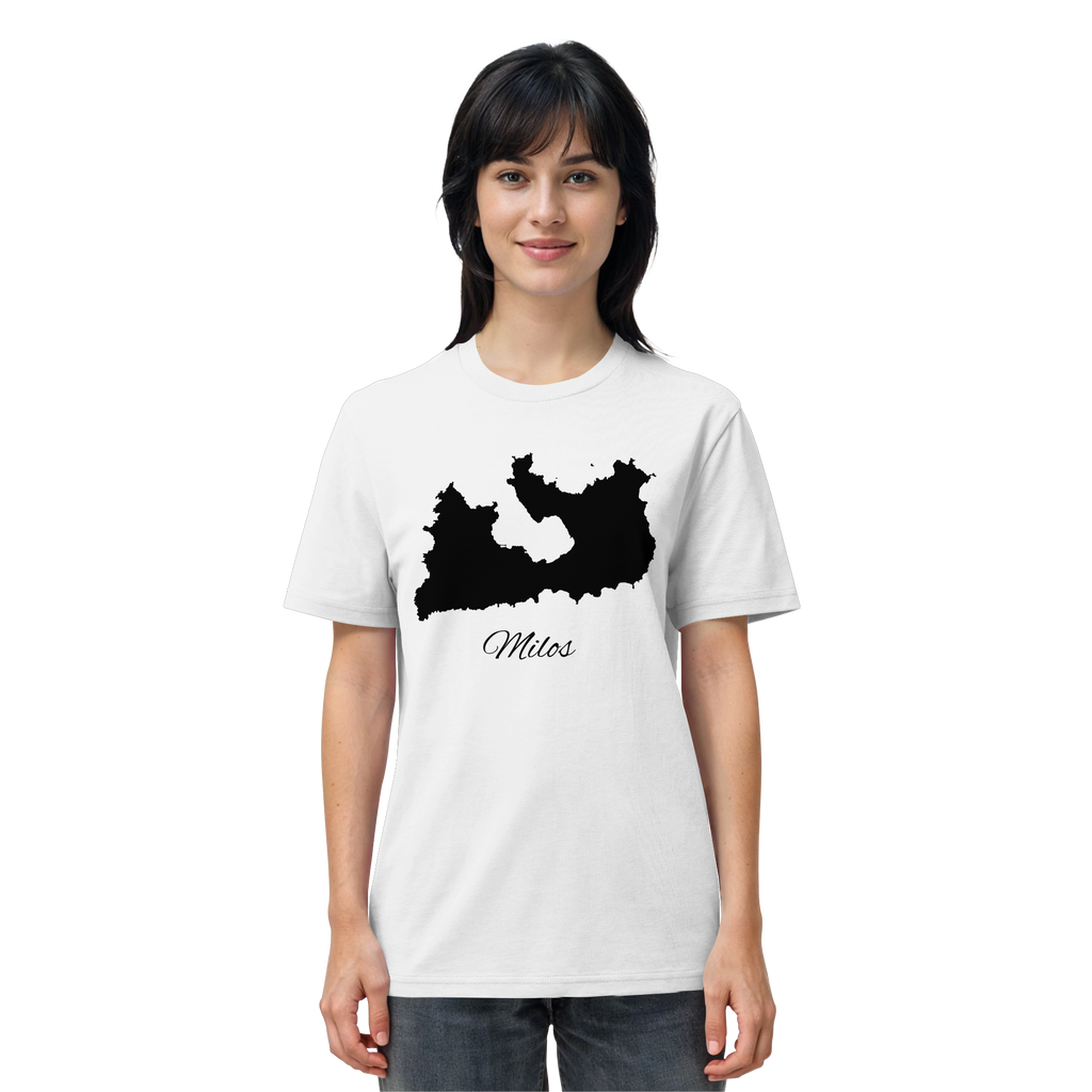 Milos Silhouette Griechenland - Organic Shirt