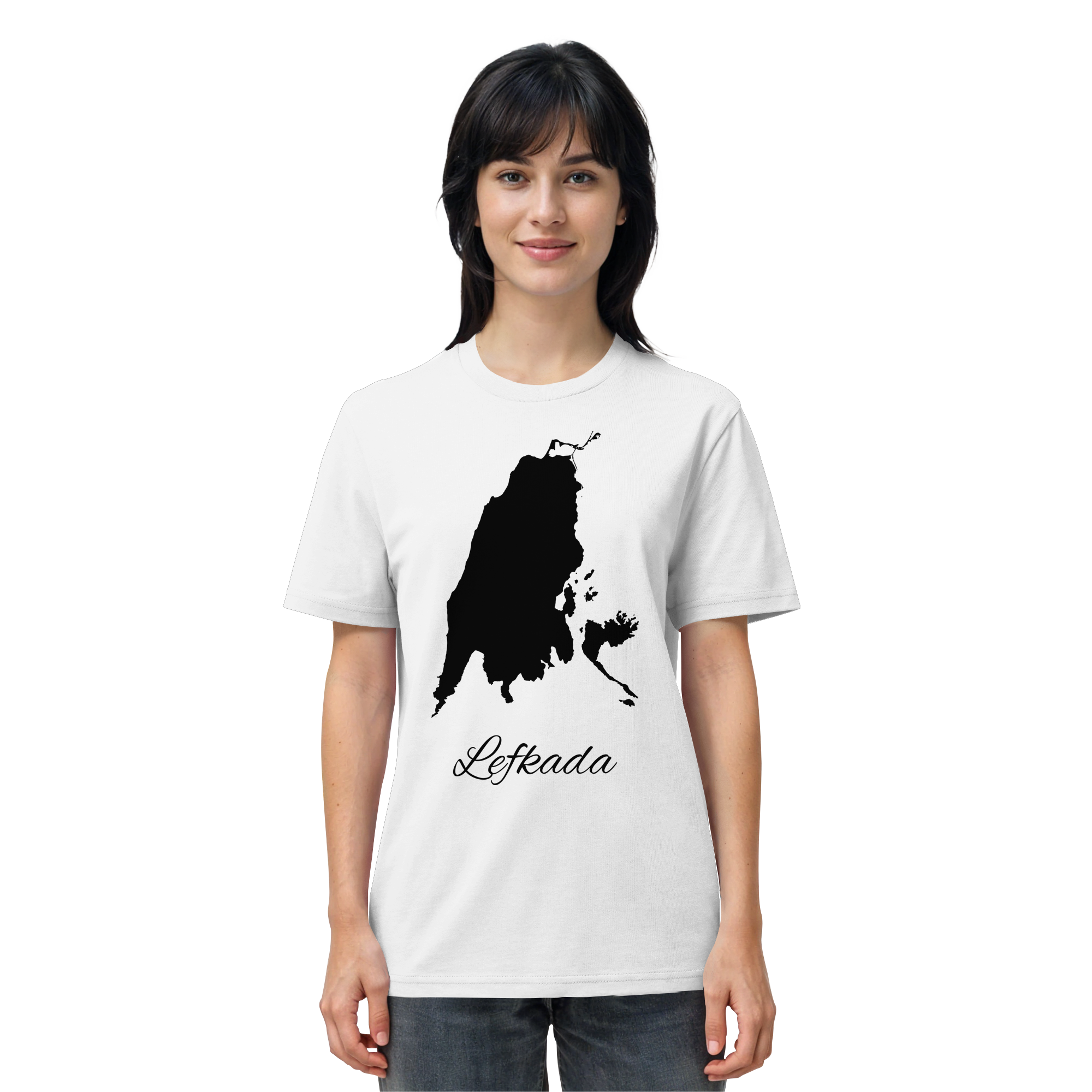 Lefkada Silhouette Griechenland - Organic Shirt
